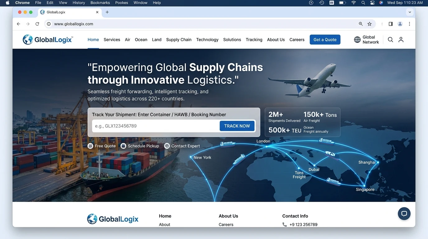 Apex Global Logistics Workspace